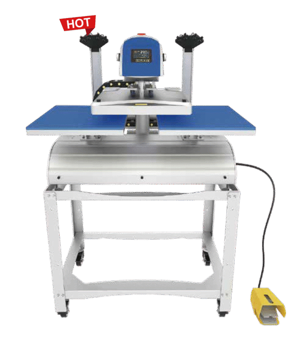 REVOPRINT Heat Press MAX PRO dual-station heat press with LCD controller and 360 kg pressure