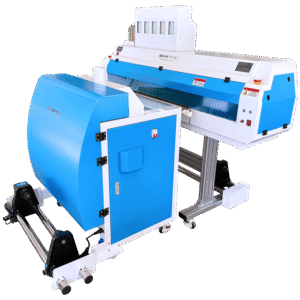 REVOPRINT DFX PRO printer for textile printing with metallic and suede effects