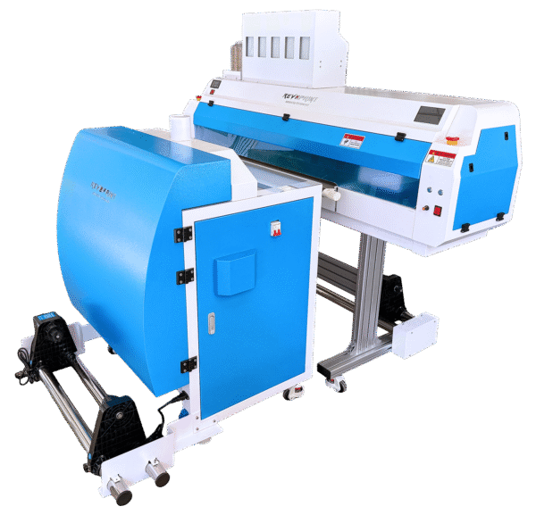REVOPRINT DFX PRO printer for textile printing with metallic and suede effects