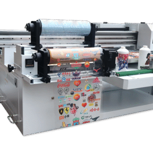 REVOPRINT UV-6090 Hybrid Printer for flatbed, roll-to-roll and cylindrical printing